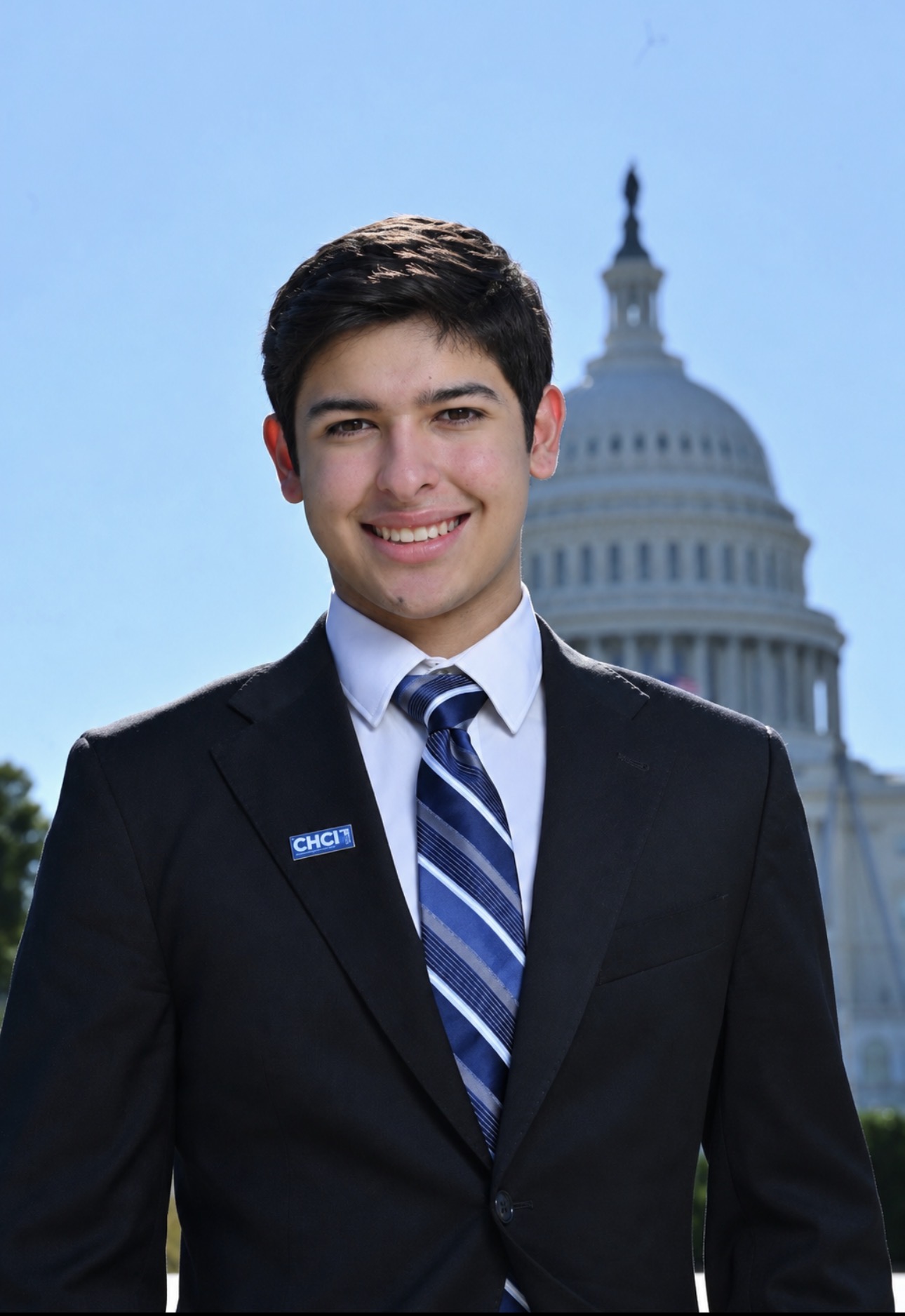 Emilio Saenz at the U.S. Capitol